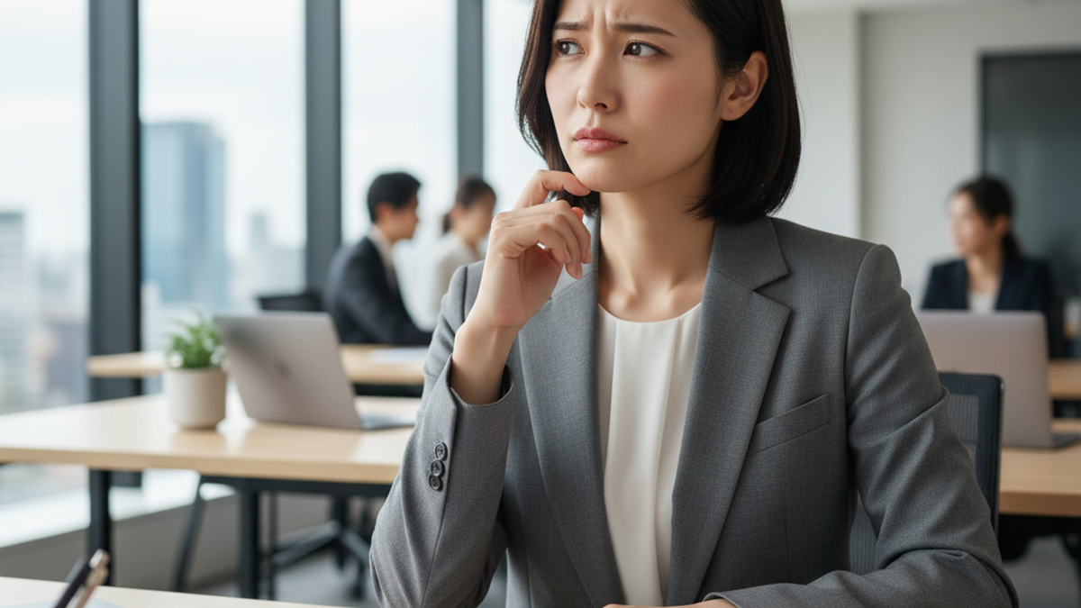 失敗パターン3 — データ不足で判断に迷うビジネスパーソン